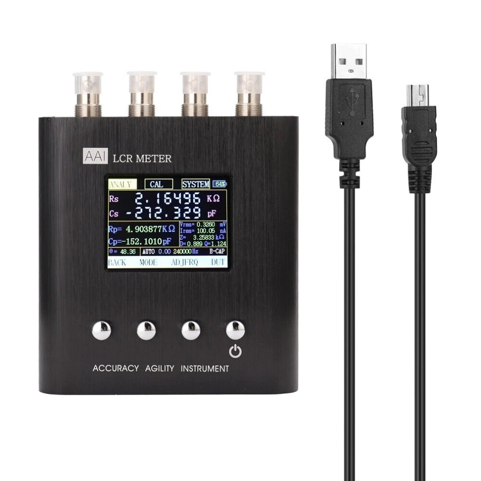 50Hzã¯Â½100Khz-24 Frequency Handheld Impedance Tester Bridge Lcr Digital Resistance Measurement Capacitance Adjustable Inductance 623414356961