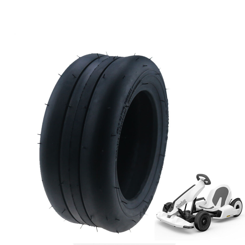 Bikeght 80/60-5 Tubeless Vacuum Tire Interchangeable Professional Karting Front Wheel Tire For Ninebot Black 6900083209212