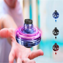 FlyNova Flying Spinner UFO Anti-collision Flying Globe LED Fingertip Gyro Interactive Boomerang Decompression Toys Kid's Gift