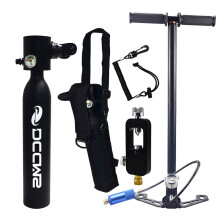 DCCMS DS-605 6pcs/Set 0.5L Portable Diving Oxygen Tanks Divers Spare Oxygen Equipment Leisure Diving Snorkeling Mini Scuba Tank