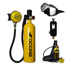 DCCMS 6pcs/Set 1L Portable Diving Oxygen Tank Divers Spare Oxygen Equipment Leisure Diving Oxygen Tank