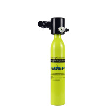 DEDEPU 0.5L Diving Respirator Underwater Oxygen Tank Oxygen Cylinder Air Tank Operated Pump