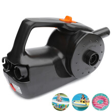 HT338 80W 4500mAh 0.8PSI Electric Inflatable Pump Portable Auto Air Pump for Kayaks Boats Life Buoy Swimming Pool Sand Pond with 7 Nozzles EU Plug