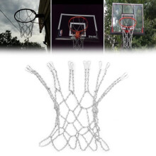 50cm 12 Loop Steel Metal Chain Basketball Net Basketball Hoop Mesh Outdoor Sport