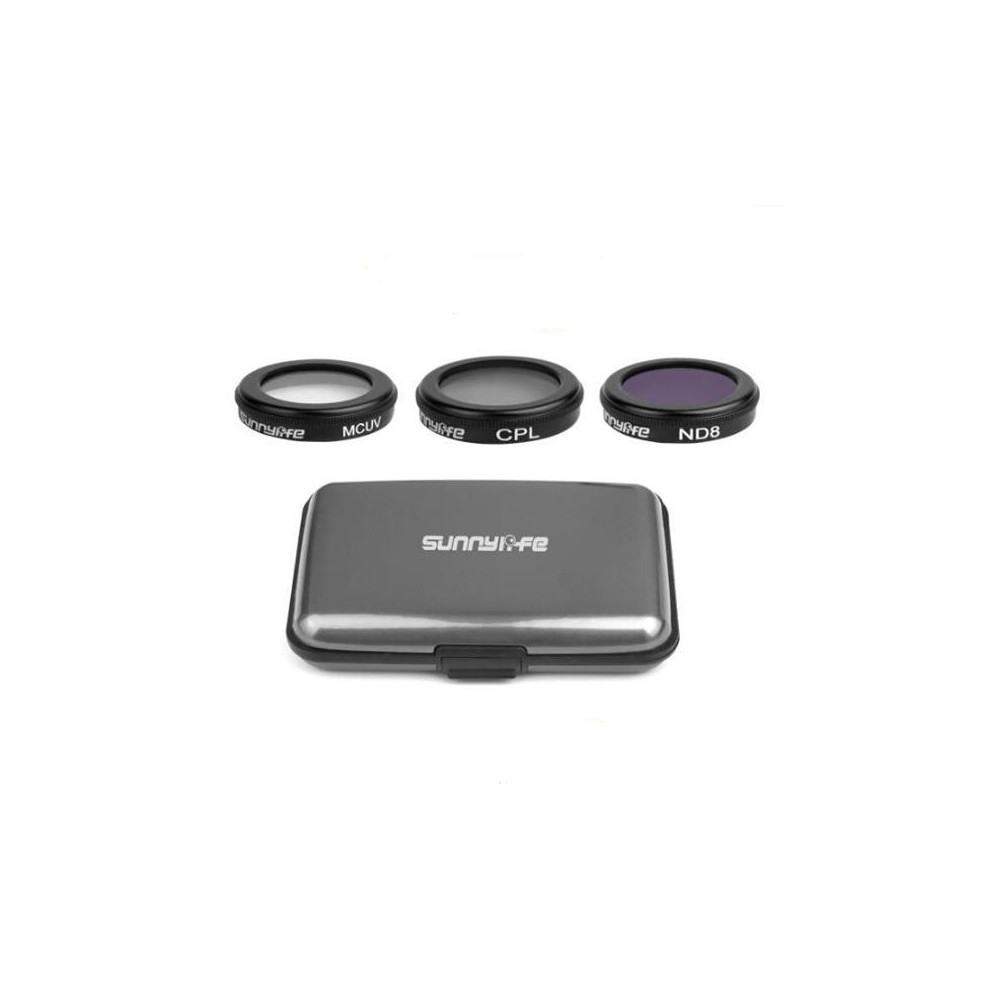 3Pcs Set Nd4+Nd8+Nd16/Mcuv+Cpl+Nd8 Camera Lens Filter For Dji Mavic 2 Zoom Rc Drone 6900380656009