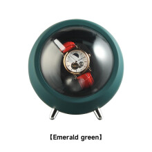 (Green) Watch Winder For Automatic Watches Watch Box Automatic Winder Use Usb Cable /with Battery Option