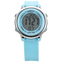 (Blue) Kids Watch Waterproof Digital Watch Electronic Watch Birthday Gift For Boys Girls