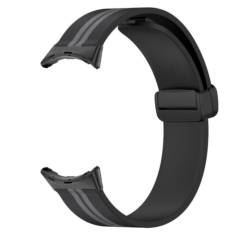 (Black Grey) For Pixel Wrist Band No Gap Strap Sweatproof Watch Silicone Breathable-Bracelet Black,Grey 3247719316528