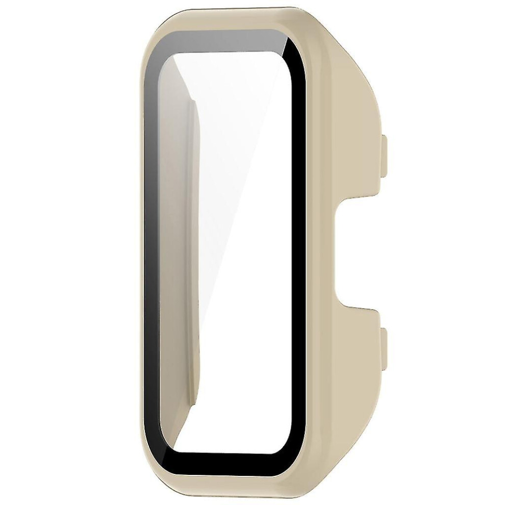 (Ivory ) Watch Tempered Film For Band 8 Screen Bumper-Shell Protector-Shockproof Housing White 3247719316665