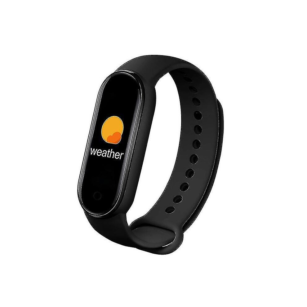 (Black) 2021 Mi Band 6 Smart Bracelet Watch Fitness Tracker Sport Smartband Blood Pressure Black