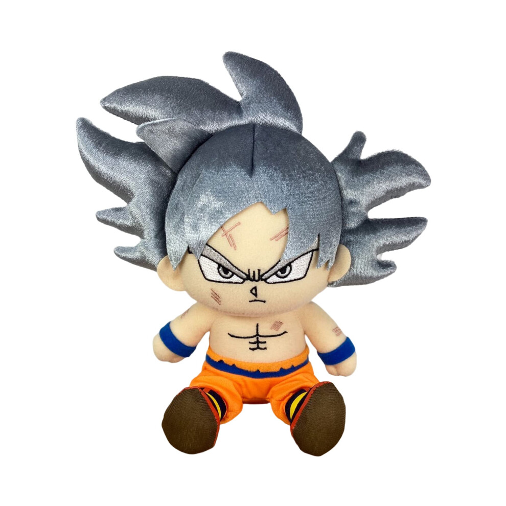 Sony Great Eastern Entertainment Dragon Ball Super - Goku Ultra Instinct Sitting Plush 7"
