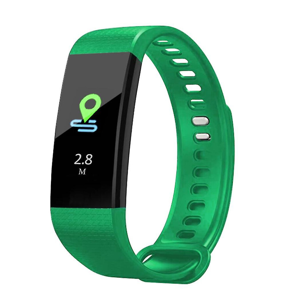 (Green) Pedometer For Y-5 Sedentary Reminder Sleep Monitor Blood Pressure Smartwatch Green 3247719318607