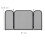 Spark protection grid in three parts 4