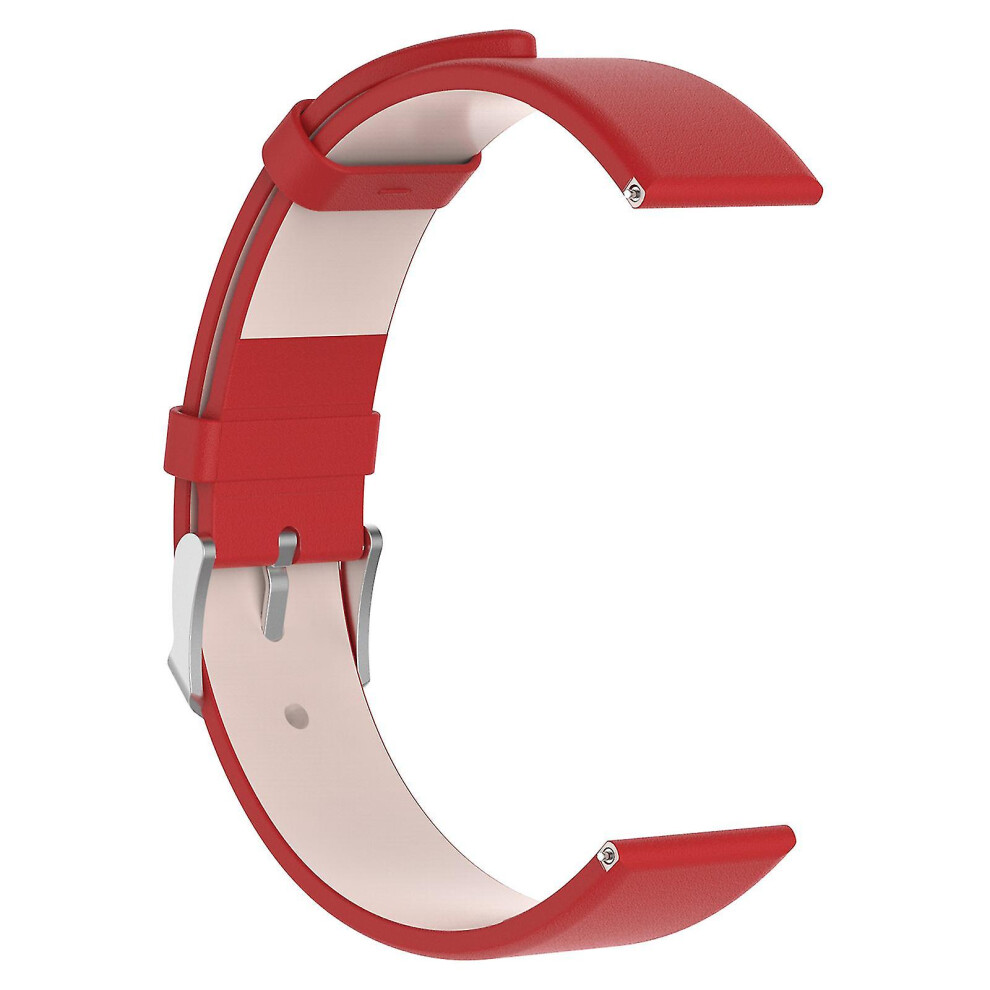 (42Mm, ) For Huawei Watch-Gt Runner Wristband Leather Strap Sweatproof Bracelet Loop Band Red 3247719322697
