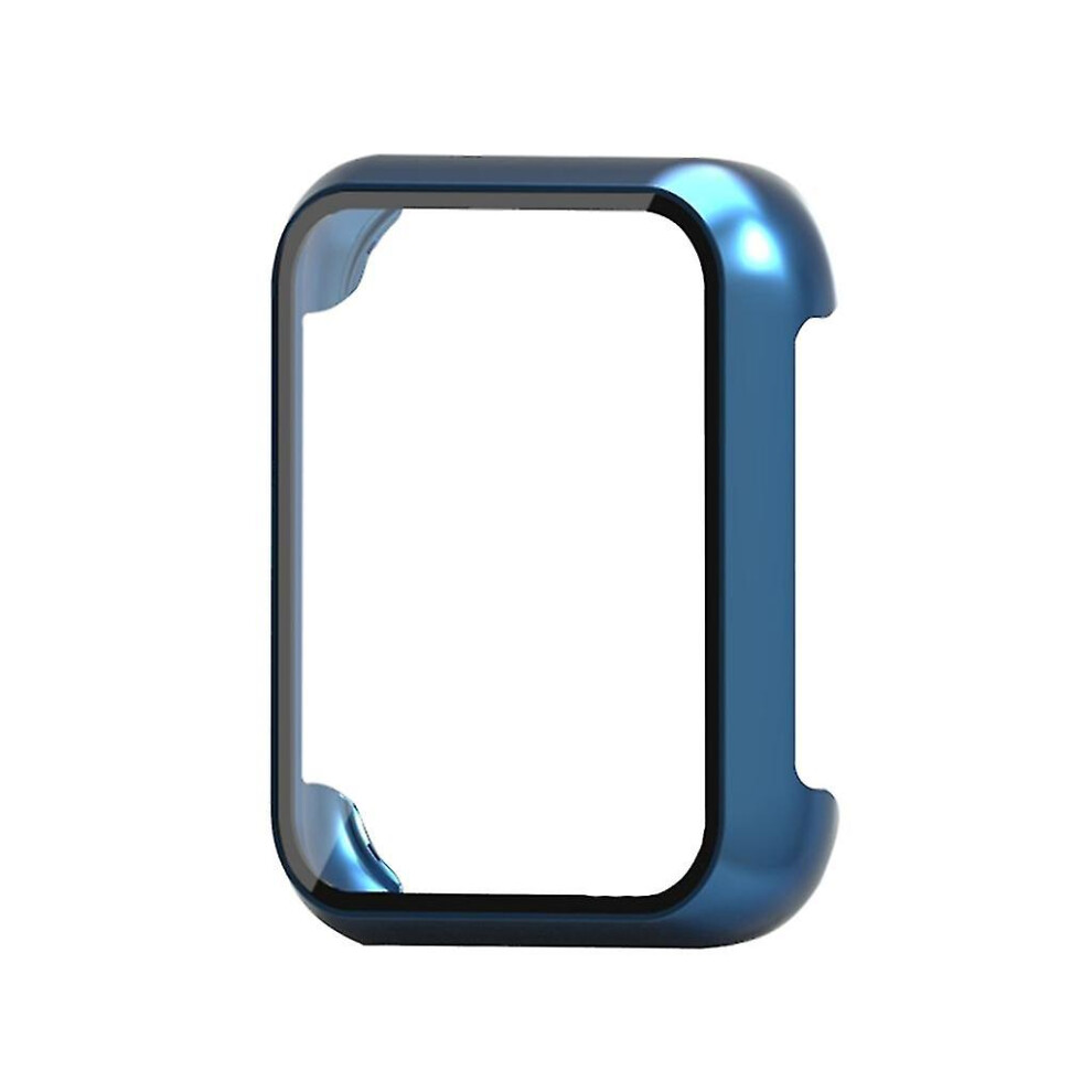 (Blue) Protective For Shell With Screen Protector Tempered Film And Pc Cover For Watch Blue 3247719323458