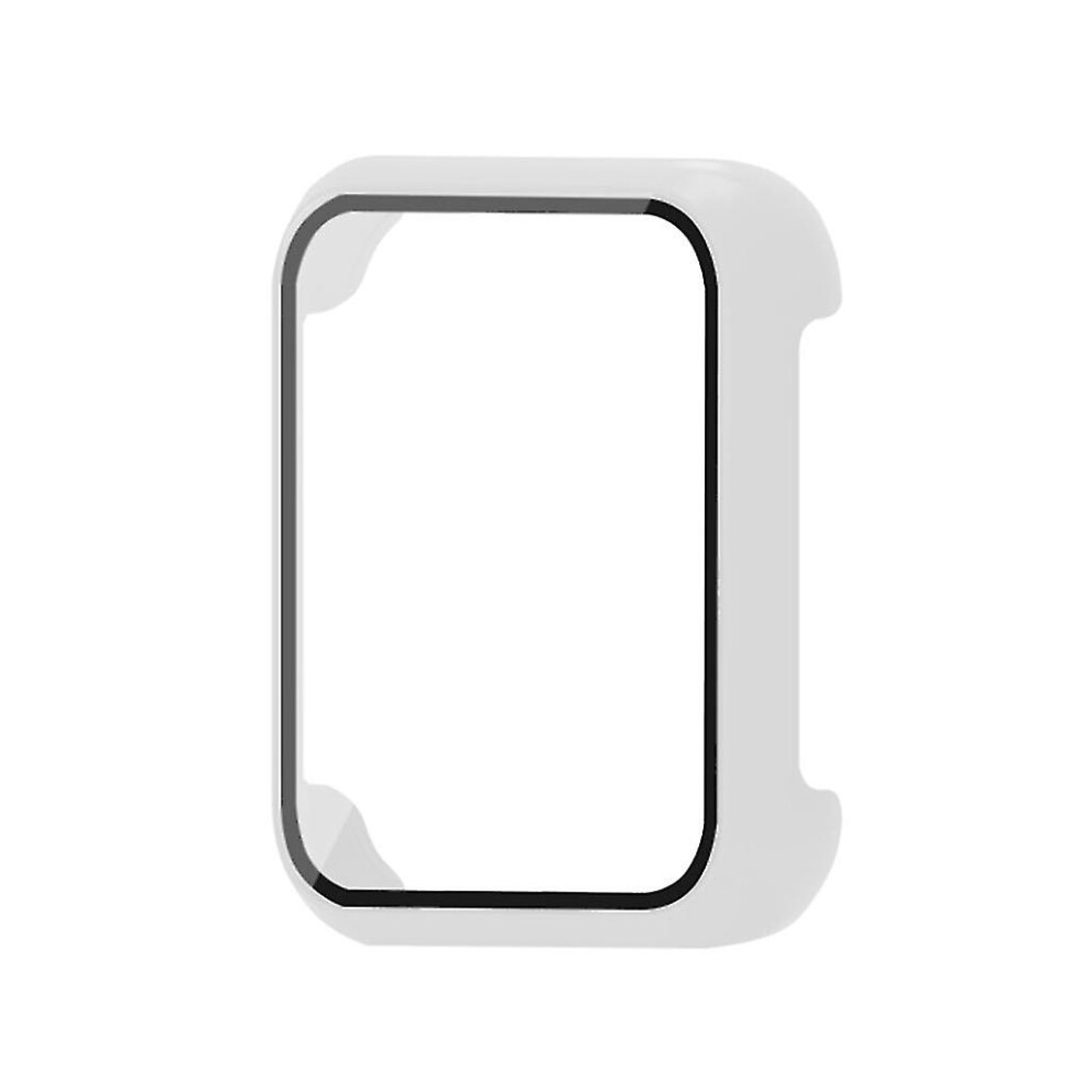 (White) Protective For Shell With Screen Protector Tempered Film And Pc Cover For Watch White 3247719323533