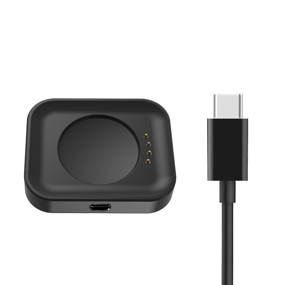 (Black) Magnetic Charger Dock Stand Usb Charging Cord Power Adapter For Meizuwatch M007w Black 3247719328323