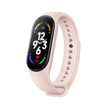 (Pink) Children's Wrist Watches Waterproof Adult Kids Tracker Heart Rate Blood Pressure Monitor Smart Bracelet Sport Smartband