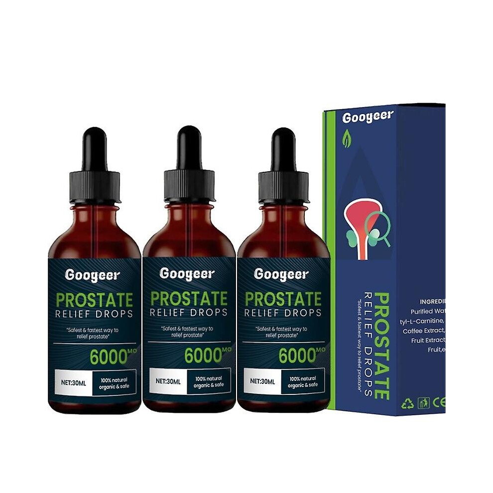 3pcs Prostate Treatment Drops ; Advance Supplement To Support Prostate Health