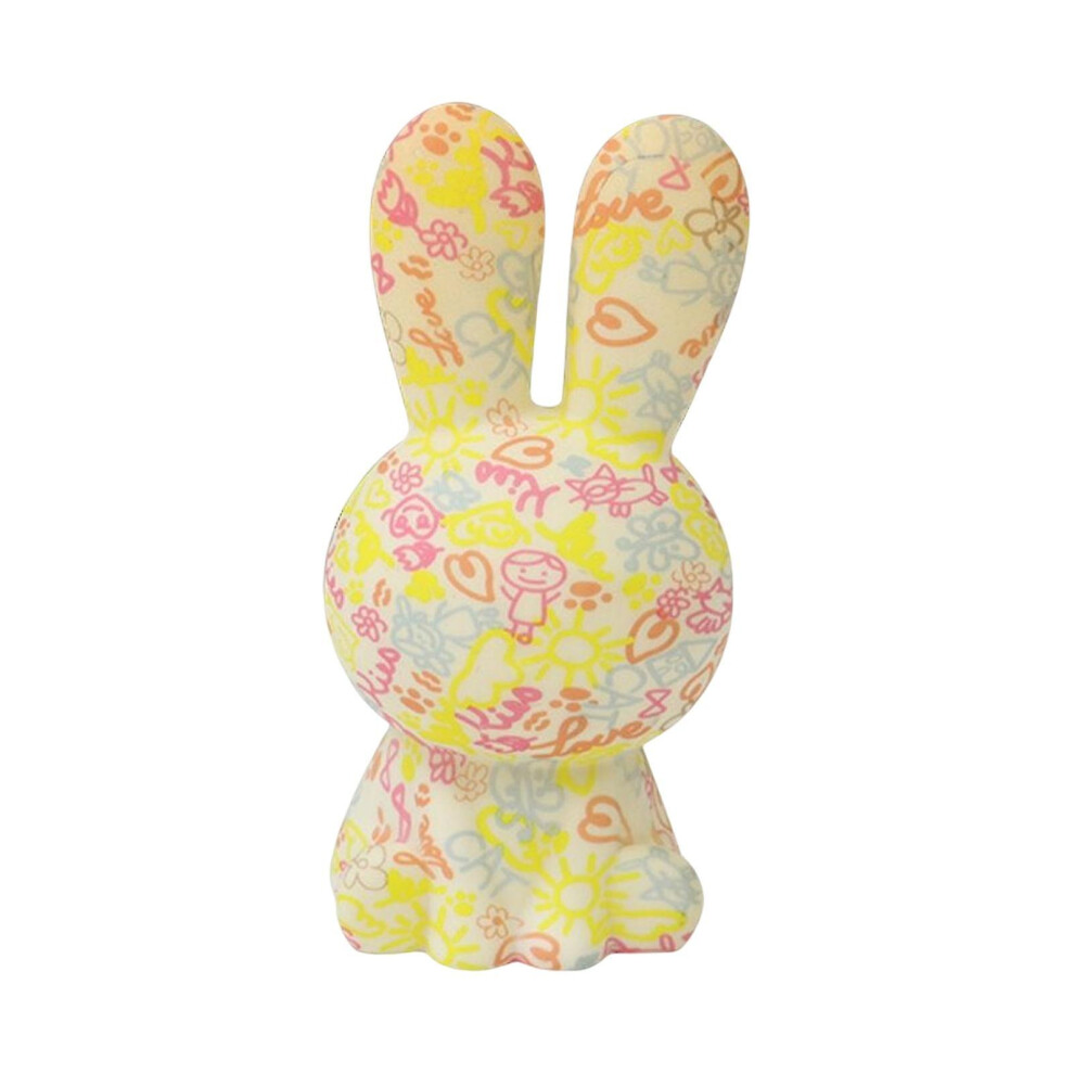 (Style A) Bunny Atmosphere Lamps Led Rabbit Night Light Remote Control Usb Charging Touch Multicolor Cute Lighting Lamps-image-OPC-PFVYV8P-NEW