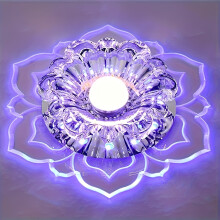 (1pc) Ambient Glow, Modern LED Ceiling Light - Recessed Chandelier for Living Room