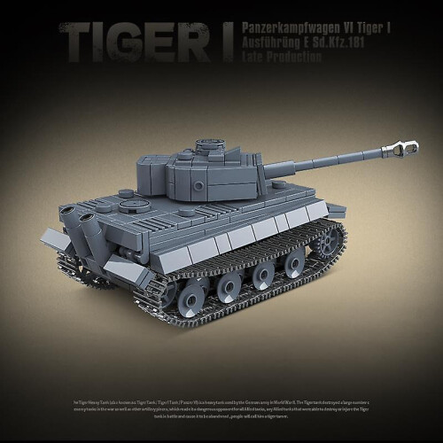 (No Box 1 Figure) World War 2 Tiger Tank 1