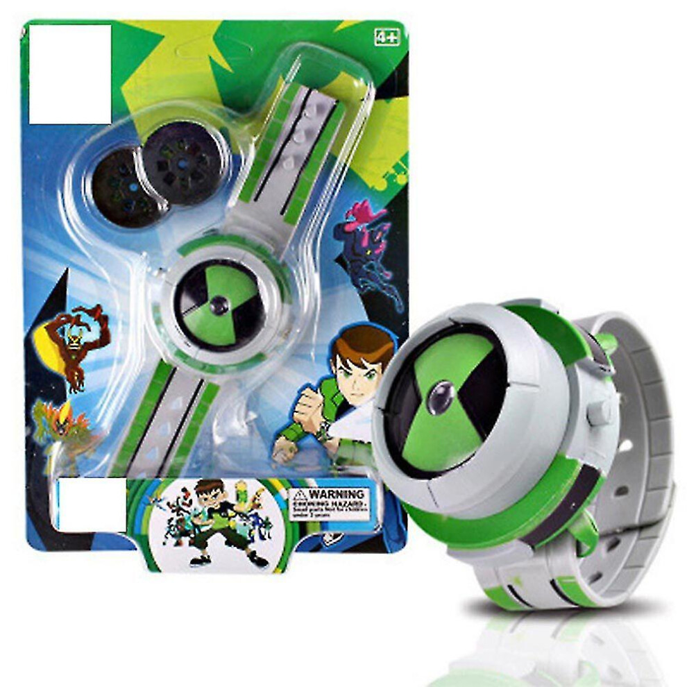 Ben 10 Omnitrix Projector Watch 16 Images Wrist Watch For Kids Toy Gift-image-OPC-PFVYW2Q-NEW