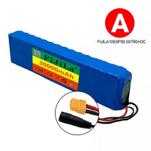 (10S3P30.0XT60, DC) 10S3P 36V 30Ah battery electric bicycle battery pack 18650 lithium ion battery 350W 500W suitable for high power electric scooters motorcycle scooters
