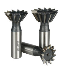 (16*45) 45 55 60 Degree Dovetail Milling Cutter Cnc Planer Straight Shank High Speed Steel