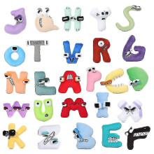 26 Style Alphabet Lore But Are Plush Toys Animal Plushie Education Doll For Kids And Adults Halloween Christmas-n