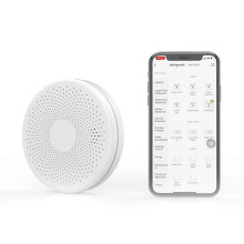 2 In 1 Version Smoke Fire Sound Alarm Sensor WiFi Function Tuya And Smart Life Smoke Detector & Carbon Monoxide Co Gas Detector