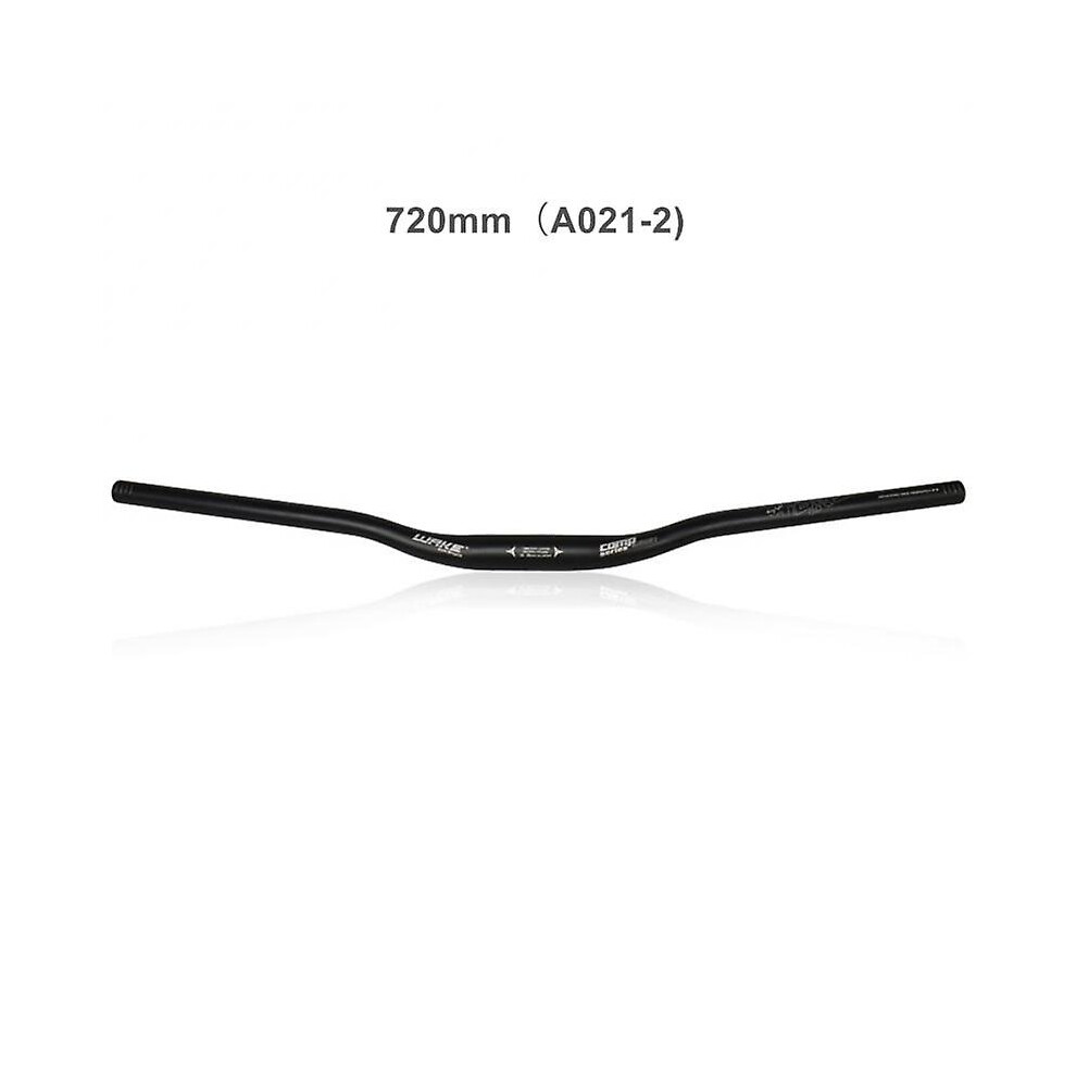 (720Mm ) Wake Mountain Bike Handlebar Bicycle Swallow Handle Riser Aluminium Alloy Bar 31.8*720/780Mm Black