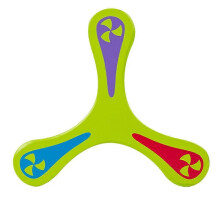 (Tri-wing) Outdoor Boomerang, Wooden Boomerang, Boomerang V-shaped/Tri-wing Games Outdoor Sports Toy Flying Boomerang For Kids Ages Above 10 years old