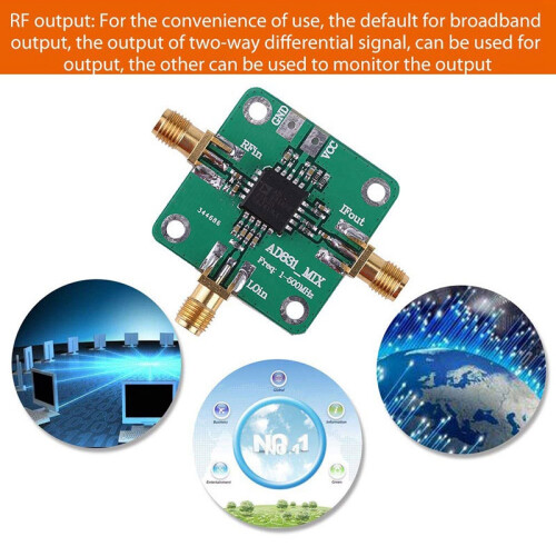 Transducer RF Mixer Module 500MHz Bandwidth RF Frequency Converter 1