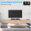 Digitale wandklok, 9 inch LED digitale klok (wit) 6