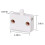 6Pcs Door Led Switch for Closet Light,Electrical Lamp Switches,Black 3