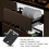 6Pcs Door Led Switch for Closet Light,Electrical Lamp Switches,Black 6