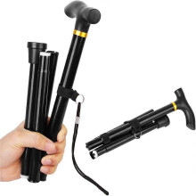Folding Anti-Slip Walking Sticks for Men Women Seniors Walking Aids Collapsible