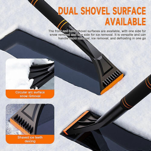 Ice Windshield Scraper Frost for Car Window Snow Remover Winter Tools for Car SUV Window and Windshield 2