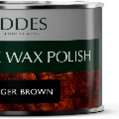 Fiddes Supreme Wax Polish 400 ml, Rugger Brown 2