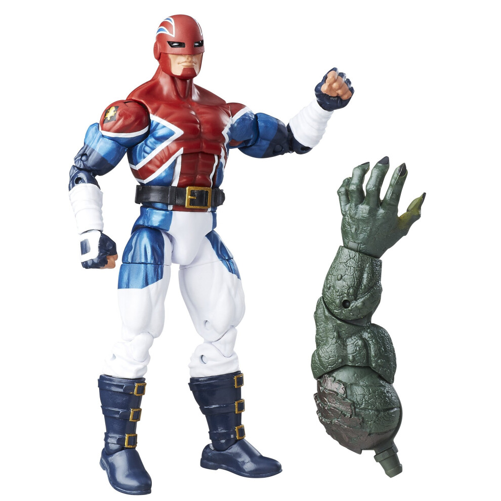 Marvel 6-Inch Legends Series Energized Emissaries: Captain Britain