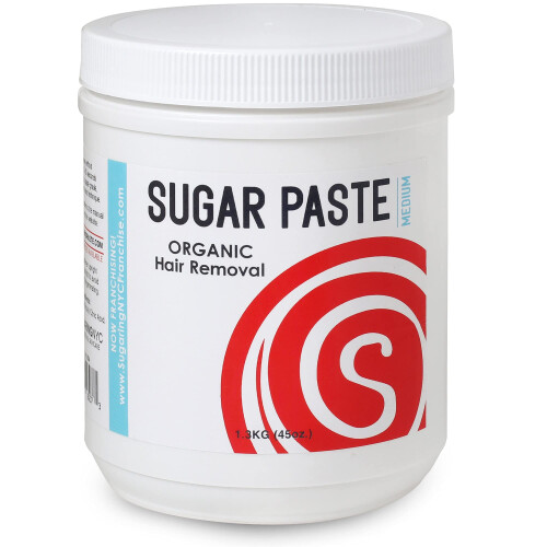 ZUCKERPASTE - MITTEL 1,3kg 45Oz (BIKINI, BRASILIEN, ACHSELN, OBERLIPPEN)