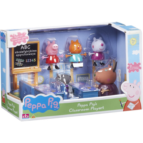 Peppa Pig Peppa Pig 0416012 Toy Classroom, Multicoloured 1