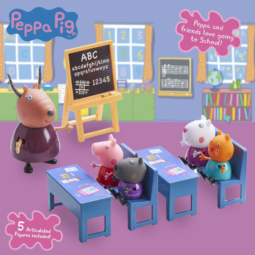 Peppa Pig Peppa Pig 0416012 Toy Classroom, Multicoloured 2