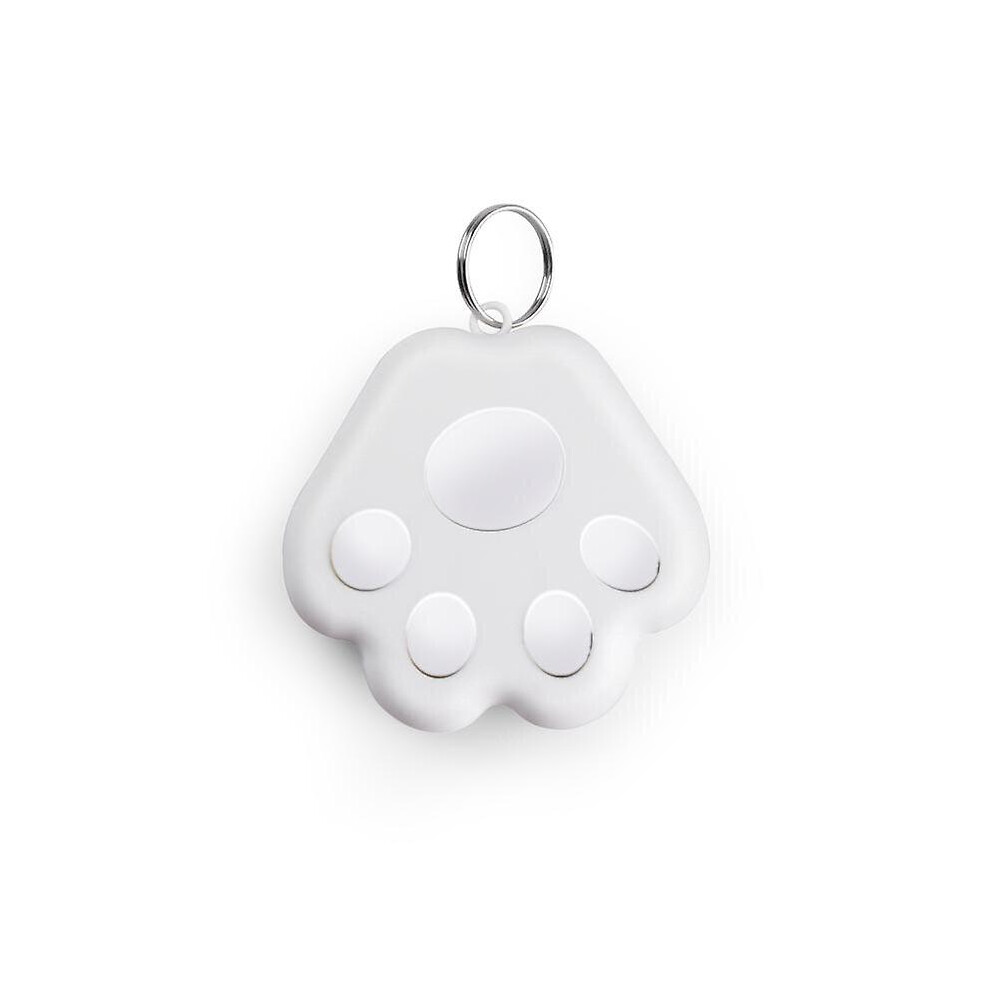 (White) Mini Anti Lost Alarm Wallet Key Finder Smart Tag Bluetooth Tracer Gps Locator Keychain White 8795863255118