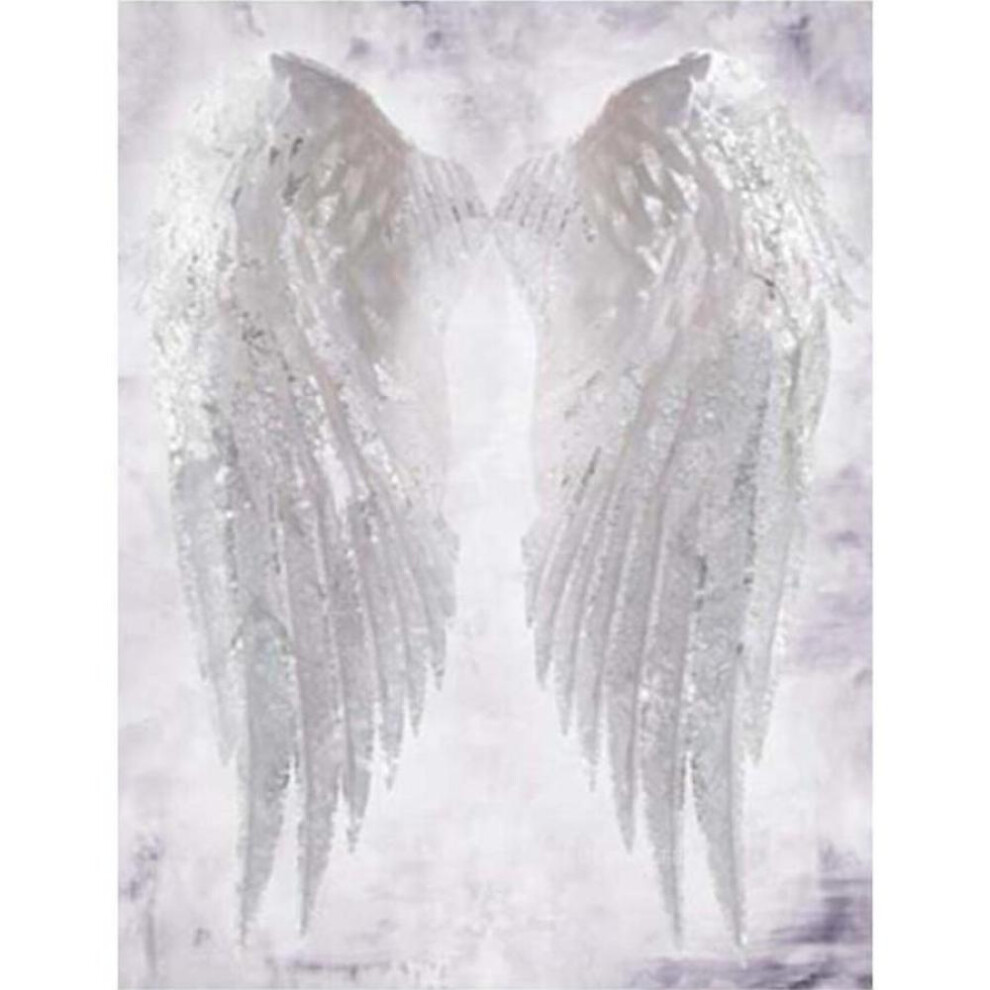 (white, Full Round 50x70cm) 5d Diy Diamond Painting Kit Elves And Angels Pictures Of Rhinestones Diamond Embroidery Flower Mosaic Home Decor