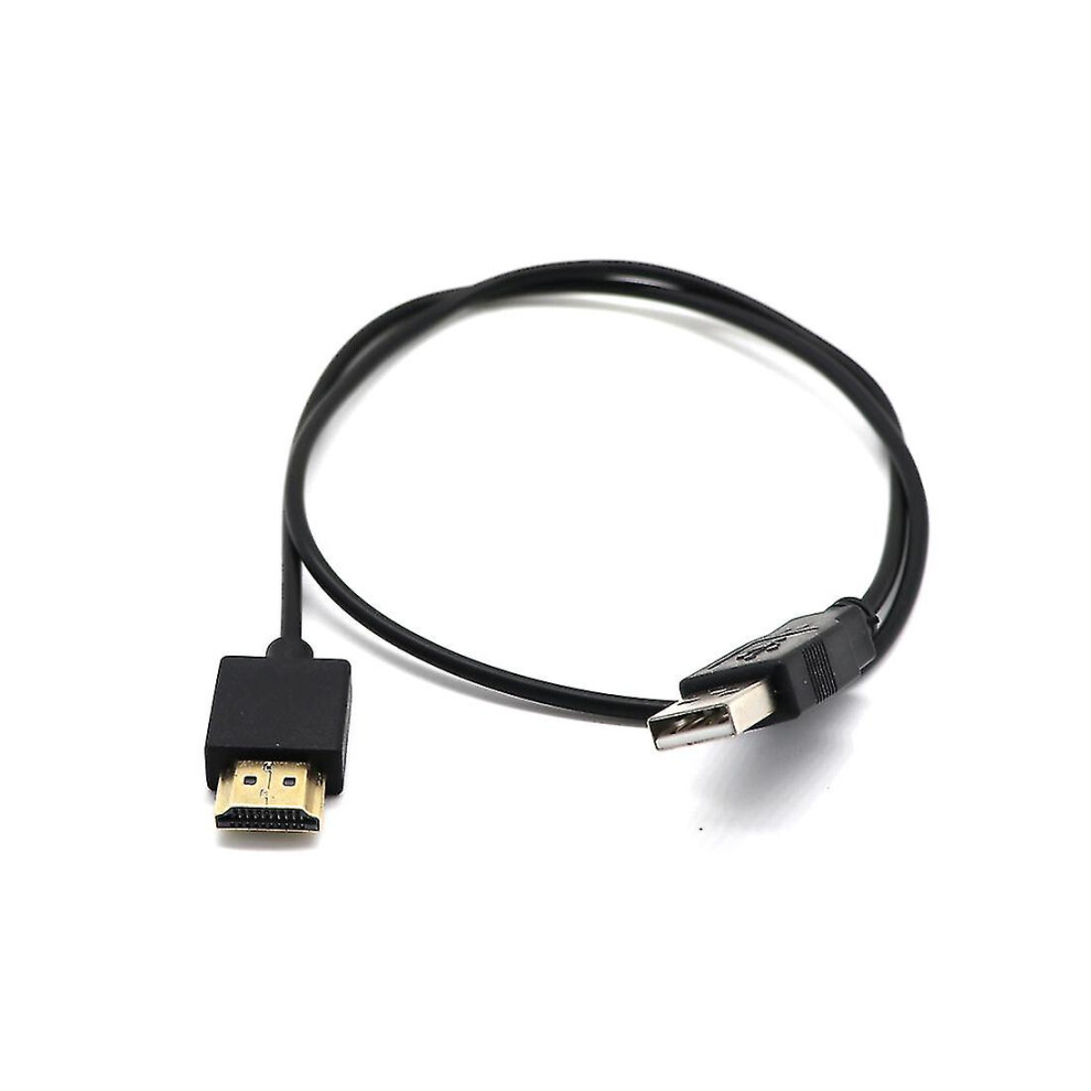 Hdmi 1.4 Male To Usb 2.0 Plug Adapter Connector Charger Converter Cable