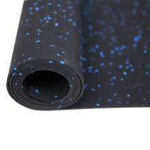RevTime Tappetino per tapis roulant 6,5'x3' (78""x36"") Tappetino in gomma per attrezzature da fitness per carichi pesanti Nero