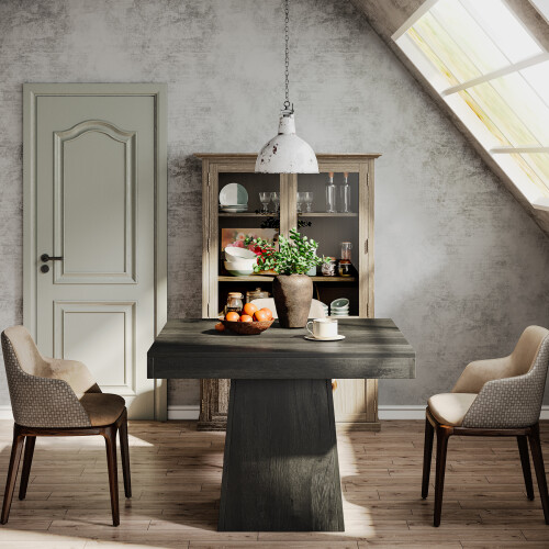 Tribesigns Tribesigns Dining Table for 4, Square Kitchen Table Small Dinner Table 2