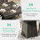 Tribesigns Tribesigns Dining Table for 4, Square Kitchen Table Small Dinner Table 5